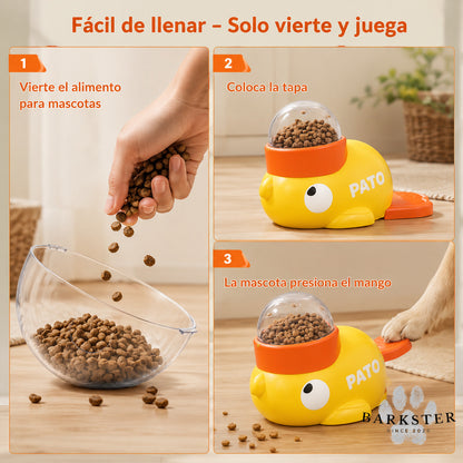 Dispensador automático de comida para perros y gatos