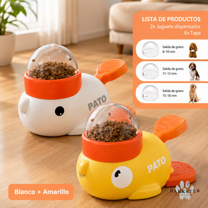 Dispensador automático de comida para perros y gatos