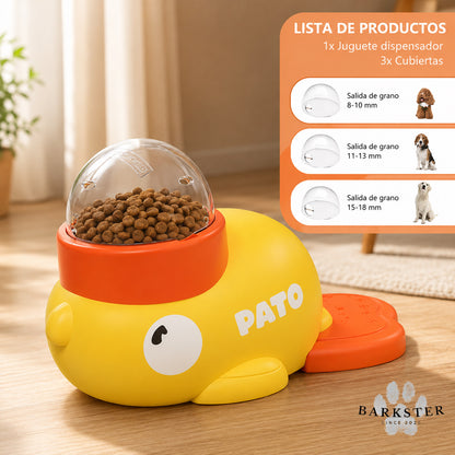 Dispensador automático de comida para perros y gatos