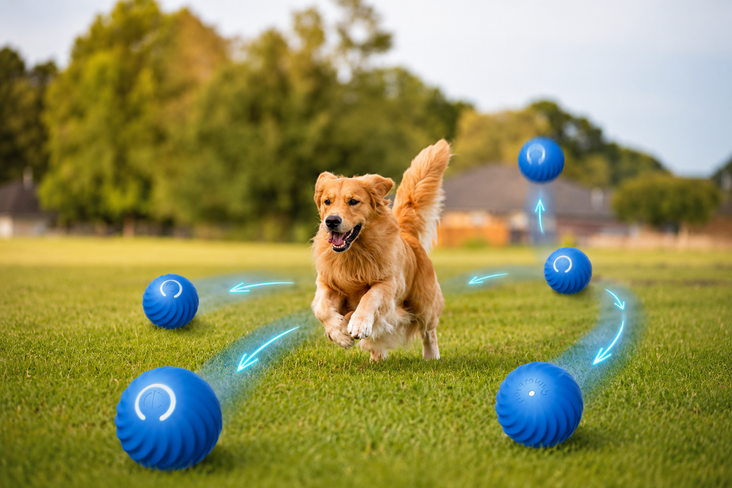 Pelota Interactiva Automática | Recargable USB
