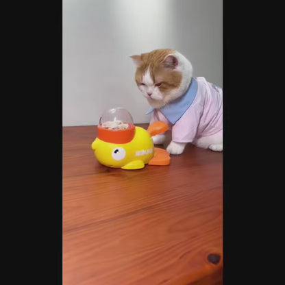 Dispensador automático de premios para perros y gatos